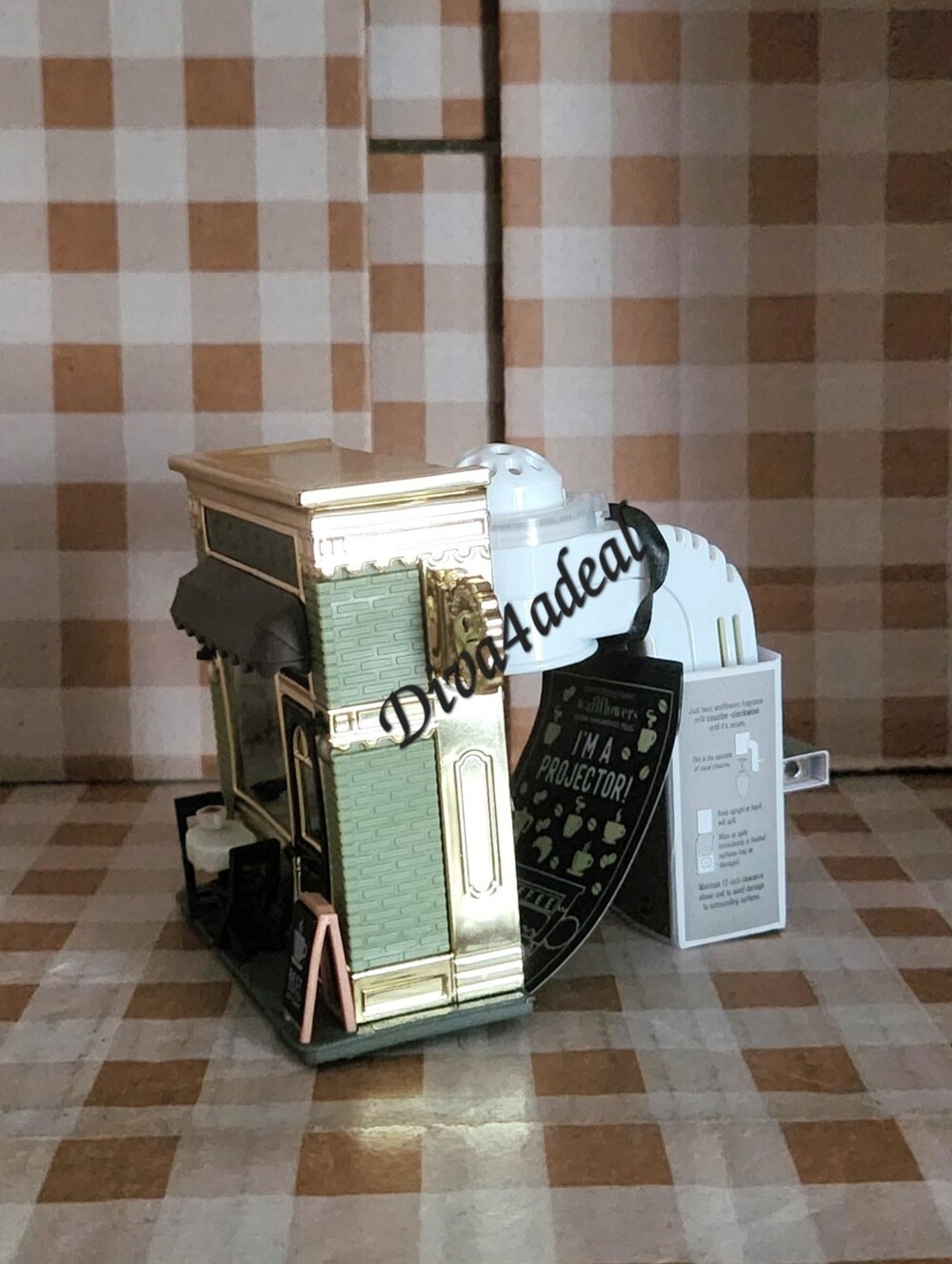 Bath & Body Works BOOKSTORE/COFFEE SHOP Light-up 3-Wick Candle Holder 3PC Bundle - Picture 11 of 13